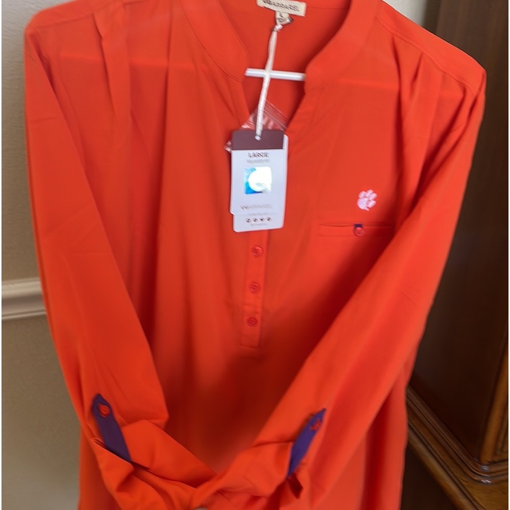 Ladies Clemson blouse